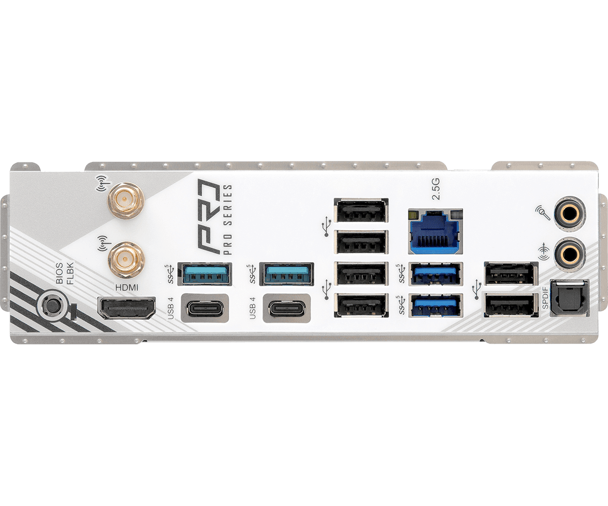 MOTHERBOARD ASROCK X870 PRO RS WIFI AM5 DDR5 - ATX