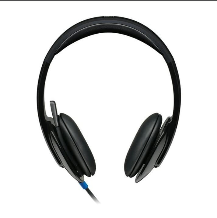 HEADSET LOGITECH H540 STEREO WIRED WITH NOISE-CANCELLING MIC