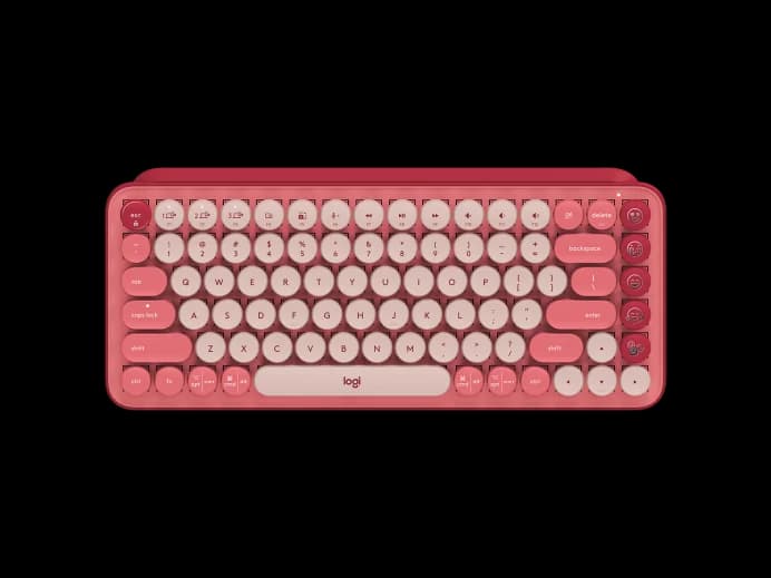KEYBOARD LOGITECH POP KEYS MECHANICAL WIRELESS ADJUSTABLE EMOJI BUTTON