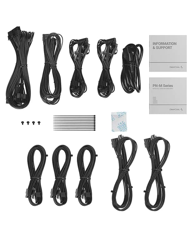 POWER SUPPLY DEEPCOOL PN850M 850W 80+ GOLD - FULL MODULAR
