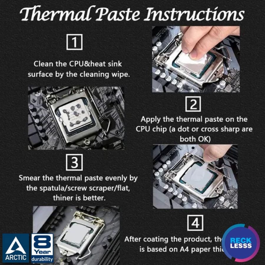 THERMAL PASTE ARCTIC MX6 THERMAL GREASE FOR CPU