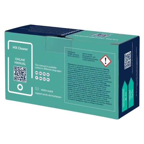 CLEANING WIPES ARCTIC MX CLEANER FOR REMOVING THERMAL PASTE 40 Pcs / BOX