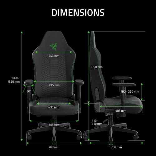 KURSI GAMING RAZER ISKUR V2 X ADJUSTABLE ARM REST