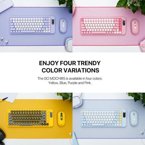MOUSE KEYBOARD FANTECH GO MOCHI 101 WK899 WIRELESS BUNDLE