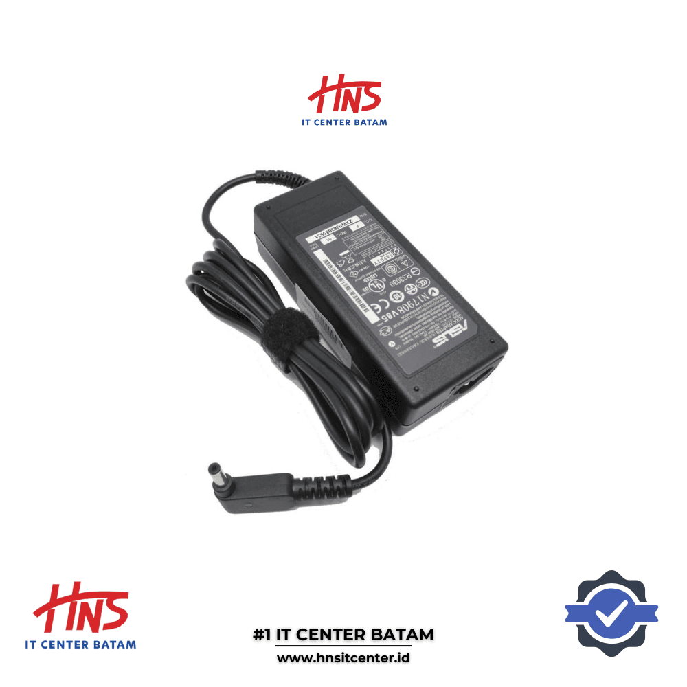 CHARGER LAPTOP ASUS (AS) 19V-3.42 A 65W Black Pin 4.0*1.35mm