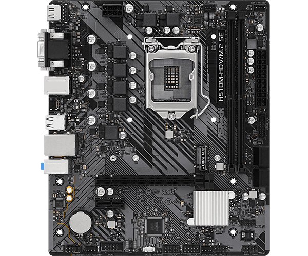 MOTHERBOARD ASROCK H510M-HDV/M.2 SE LGA1200 DDR4 - mATX