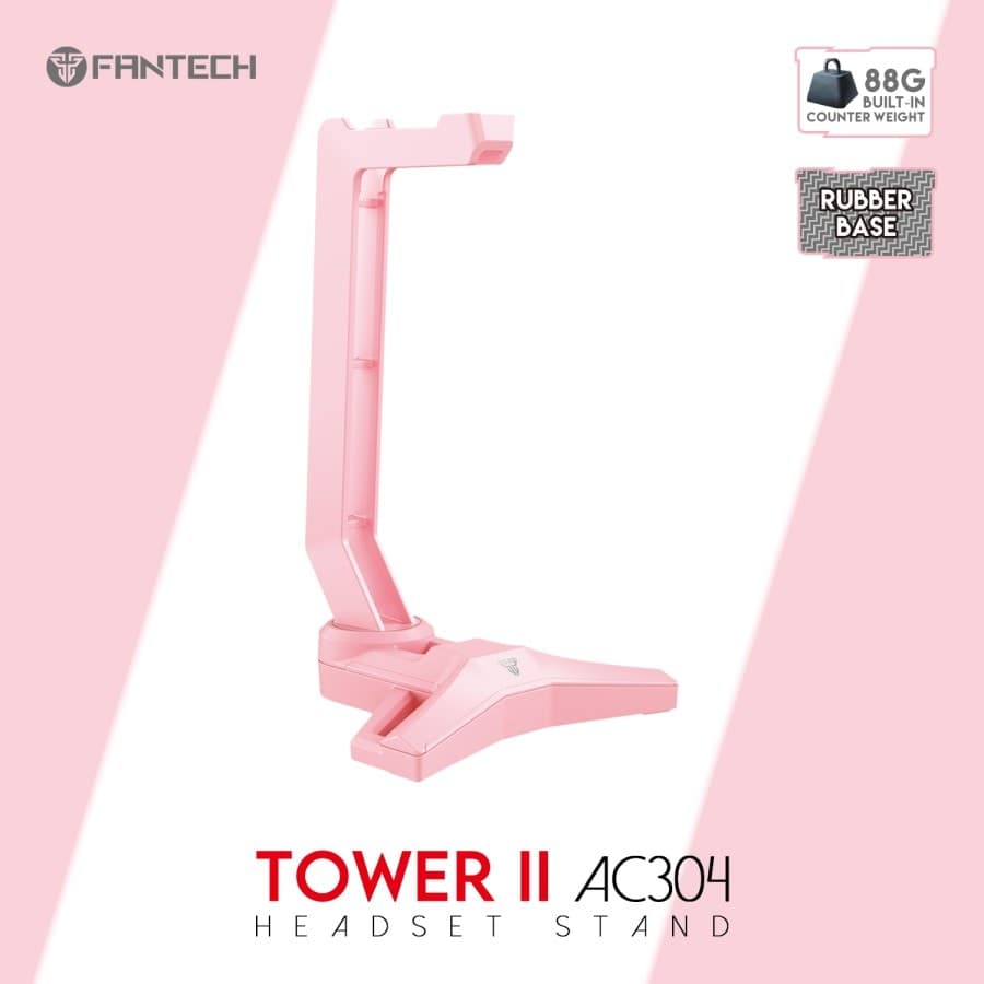 HEADSET STAND FANTECH TOWER II AC304 — PINK