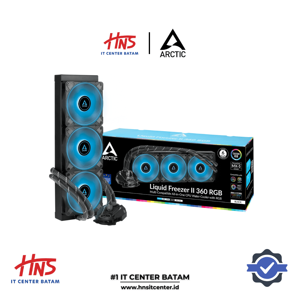 LIQUID COOLER ARCTIC LIQUID FREEZER II 360 A-RGB BLACK