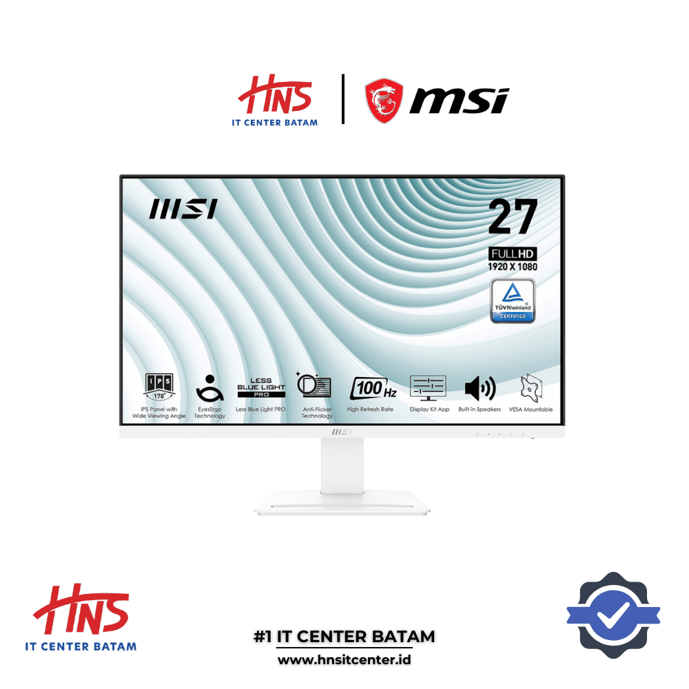 MONITOR MSI MP273AW 27" FLAT IPS FHD (1920x1080) 100Hz