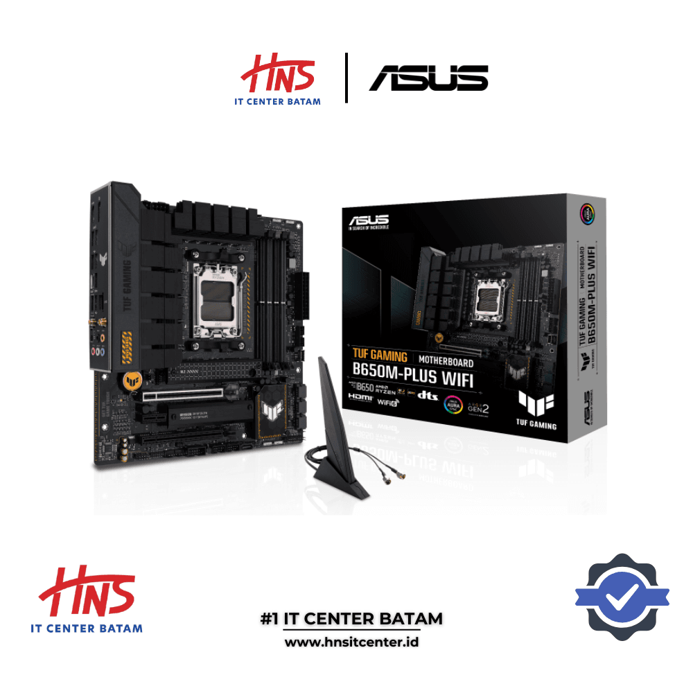 MOTHERBOARD ASUS TUF B650M-PLUS WIFI AM5 DDR5 - mATX