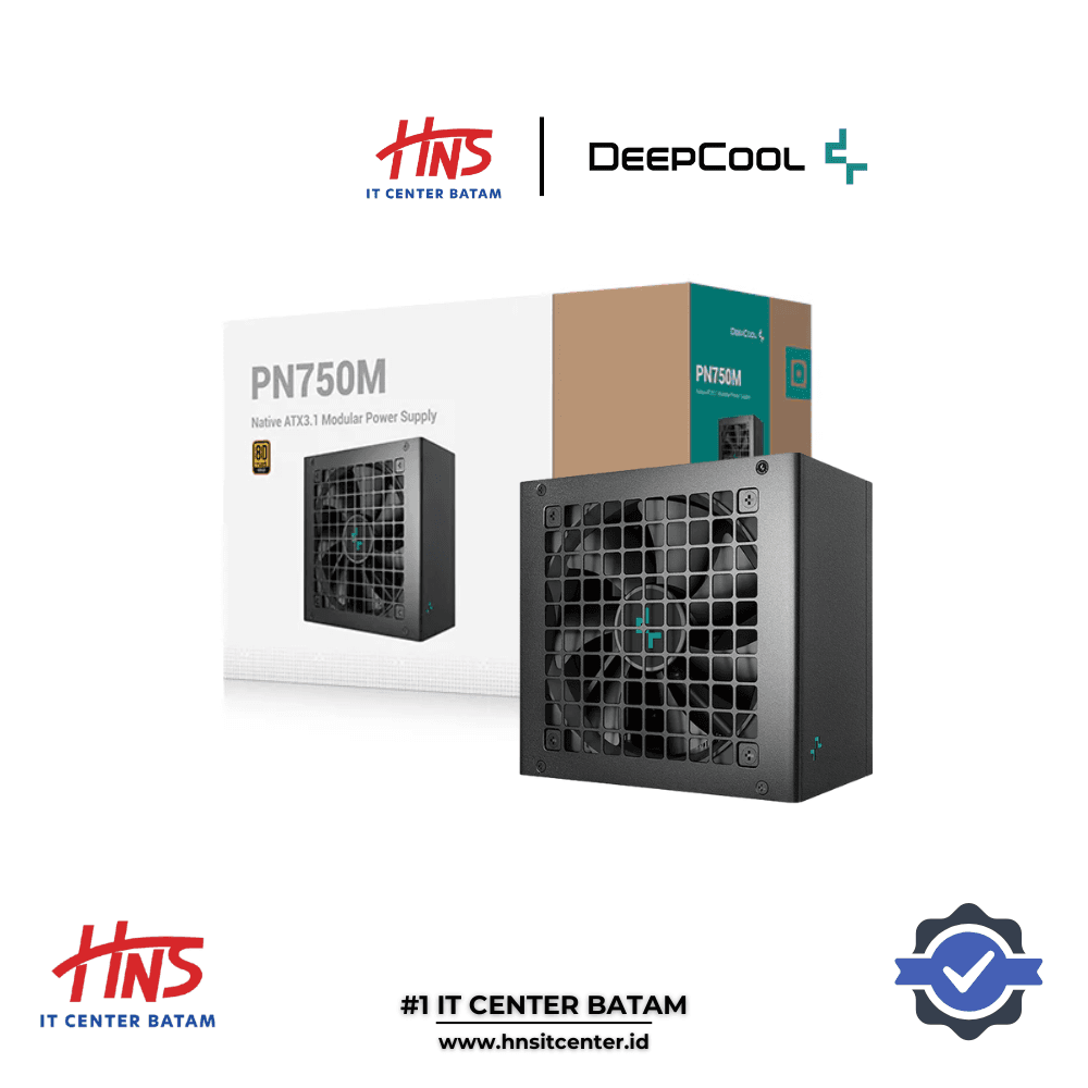 POWER SUPPLY DEEPCOOL PN750M 750W 80+ GOLD - FULL MODULAR