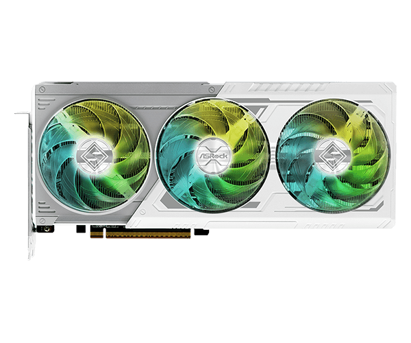 VGA CARD ASROCK RX 9070 XT 16GB STEEL LEGEND WHITE GDDR6
