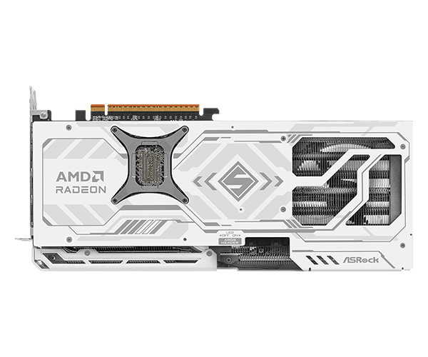 VGA CARD ASROCK RX 9070 XT 16GB STEEL LEGEND WHITE GDDR6