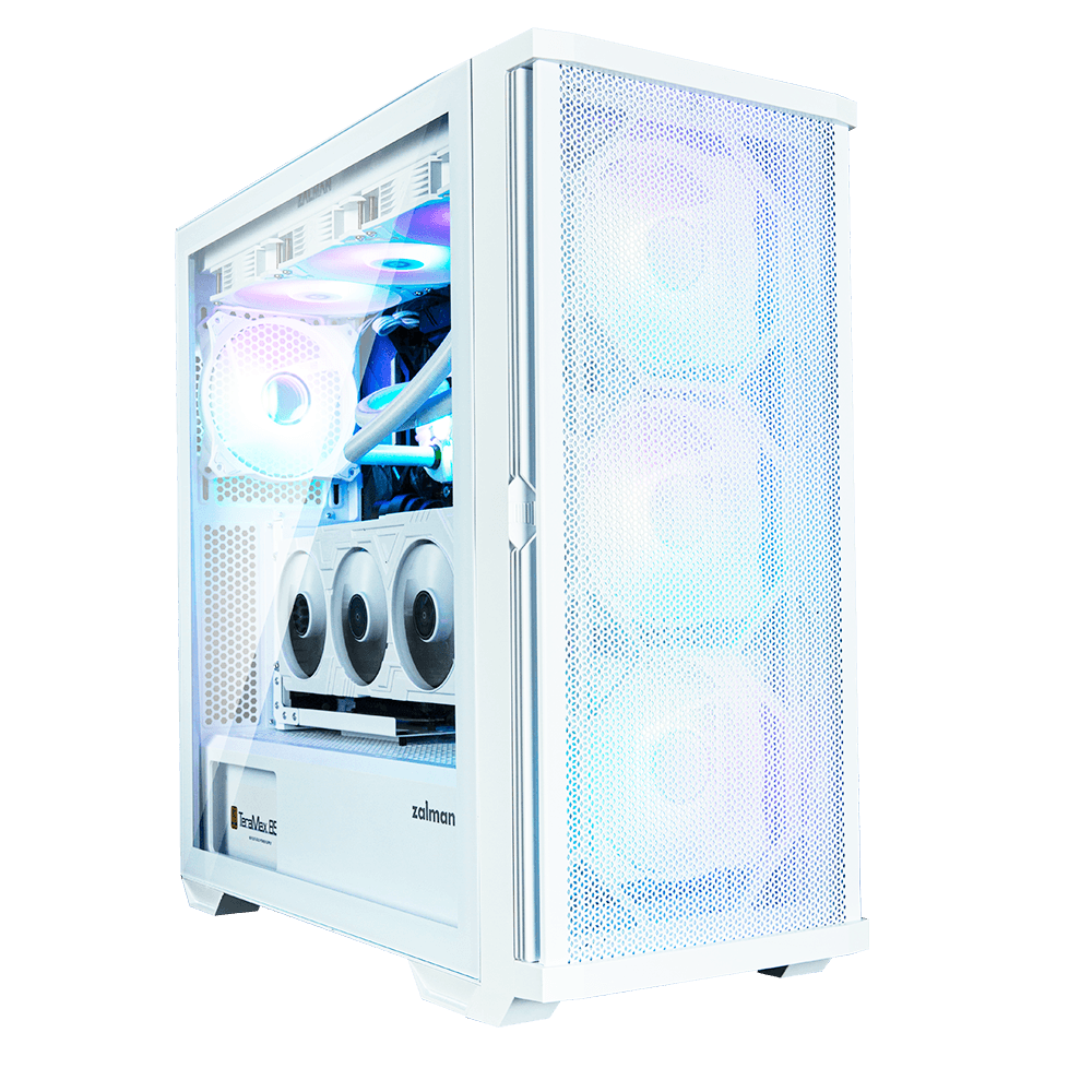 CASING ZALMAN Z10 DUO WHITE MID TOWER (Include FAN) - ATX