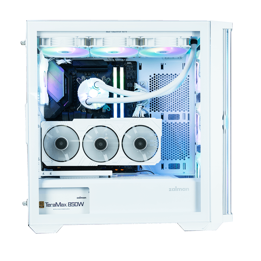 CASING ZALMAN Z10 DUO WHITE MID TOWER (Include FAN) - ATX