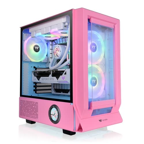 CASING THERMALTAKE CERES 350 MX MID TOWER - EATX — Bubble Pink