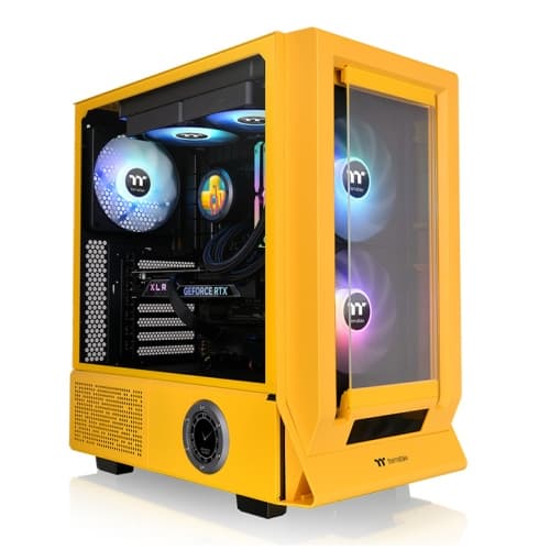 CASING THERMALTAKE CERES 350 MX MID TOWER - EATX — Bumblebee (Yellow)