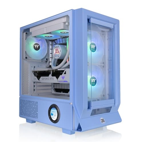 CASING THERMALTAKE CERES 350 MX MID TOWER - EATX — Hydrangea Blue