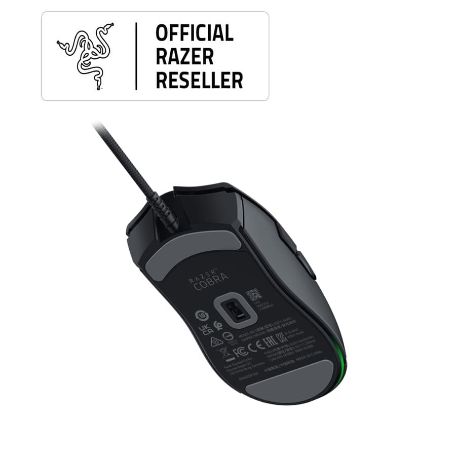 MOUSE RAZER COBRA LIGHTWEIGHT WIRED GAMING MOUSE