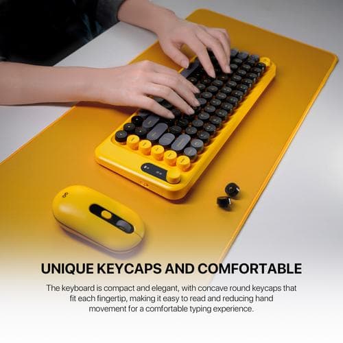 MOUSE KEYBOARD FANTECH GO MOCHI 85 WK898 WIRELESS BUNDLE
