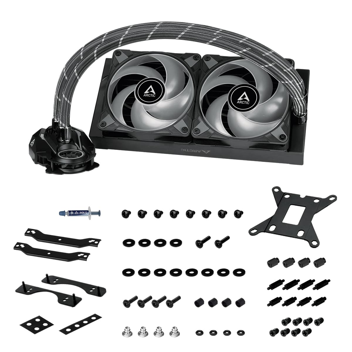 LIQUID COOLER ARCTIC LIQUID FREEZER II 240 A-RGB BLACK
