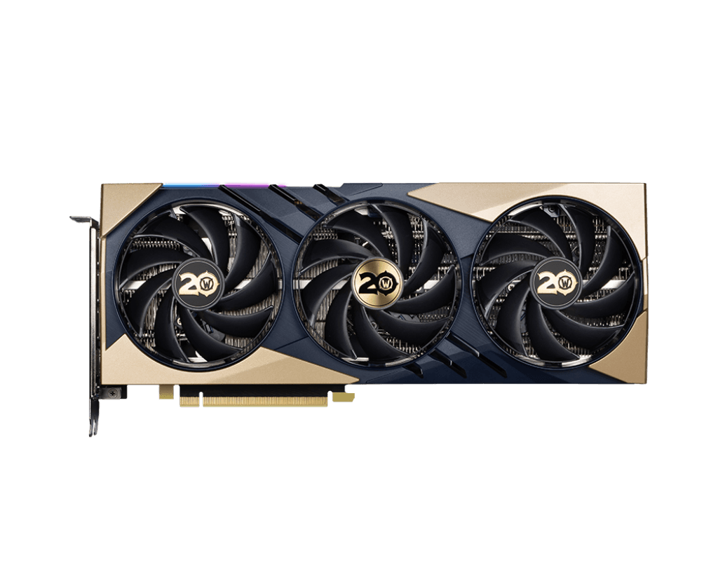 VGA CARD MSI RTX 4070 SUPER 12GB GAMING SLIM WORLD OF WARCRAFT EDITION GDDR6