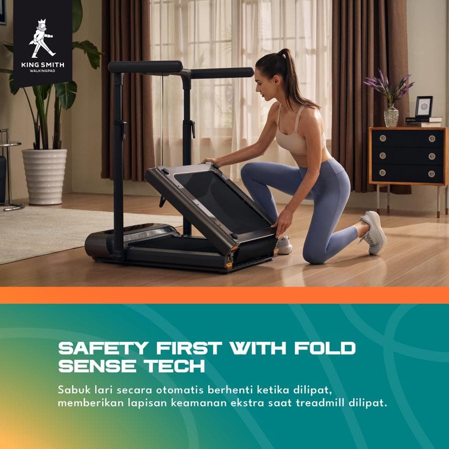 KINGSMITH WALKINGPAD R3 PRO 2 IN 1 FOLDABLE GYM FITNESS TREADMILL