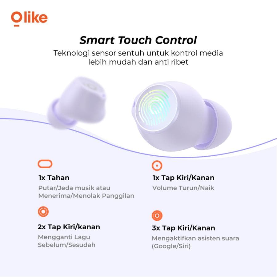 TWS OLIKE T401 EARBUDS BLUETOOTH 5.3 HiFi SOUND