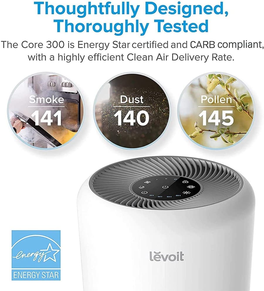 AIR PURIFIER LEVOIT CORE 300 HEPA FILTER H13 PEMBERSIH UDARA