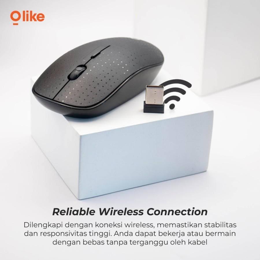KEYBOARD MOUSE OLIKE KMS1 WIRELESS DONGLE USB