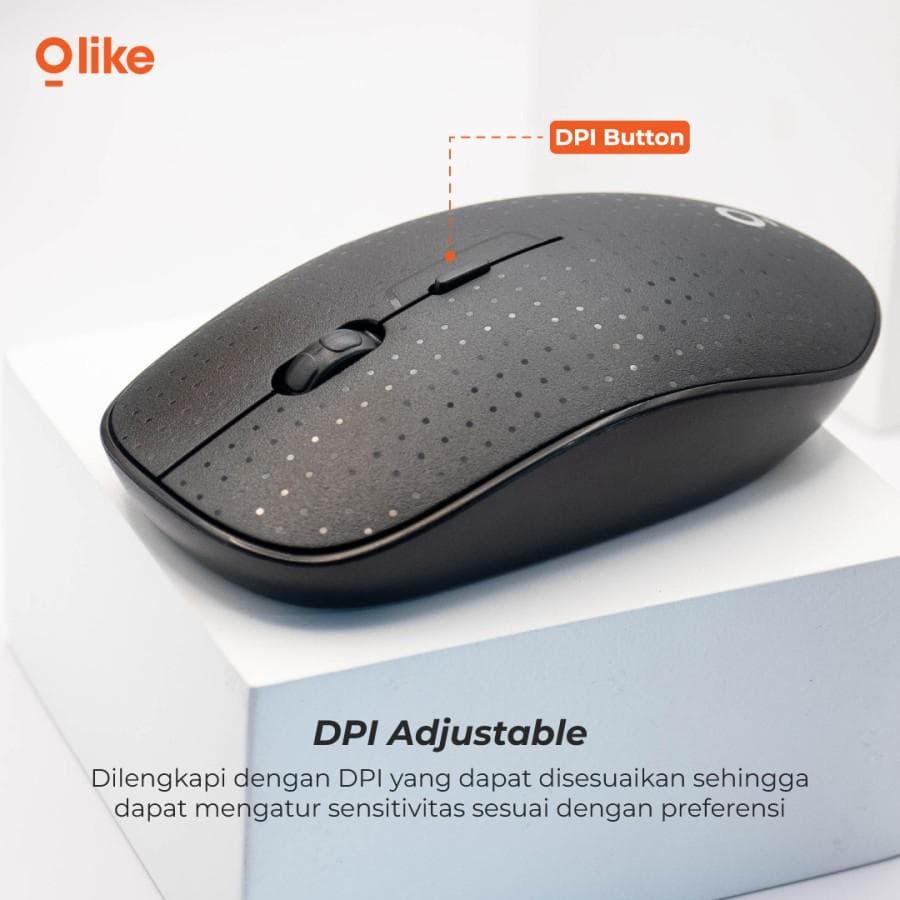 KEYBOARD MOUSE OLIKE KMS1 WIRELESS DONGLE USB