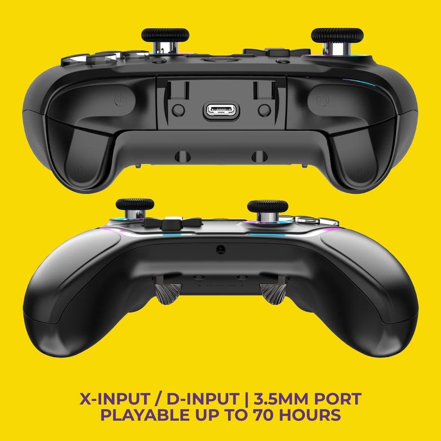 GAMEPAD SADES RYUNIX G80 HALL EFFECT DUAL MODE GAMING CONTROLLER