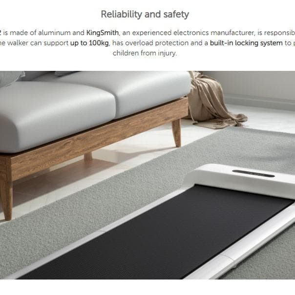 KINGSMITH WALKINGPAD C2 SMART COLORFUL FOLDABLE TREADMILL MAX SPEED 6Km/h