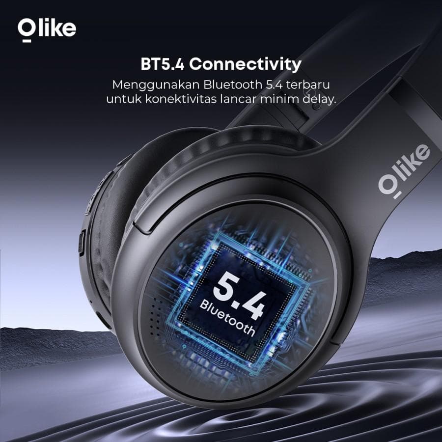HEADSET OLIKE TITAN H1S WIRED 3.5mm AND BLUETOOTH 5.4 MAX DUAL MODE