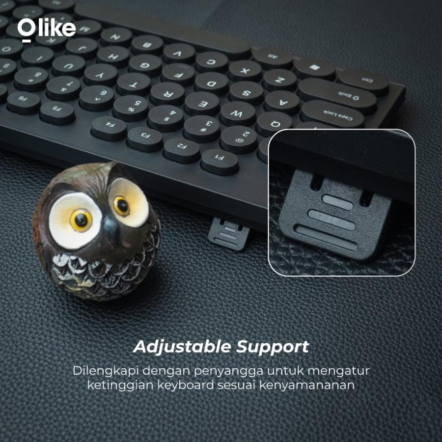 KEYBOARD OLIKE K1 WIRED KEYBOARD USB 1.5M
