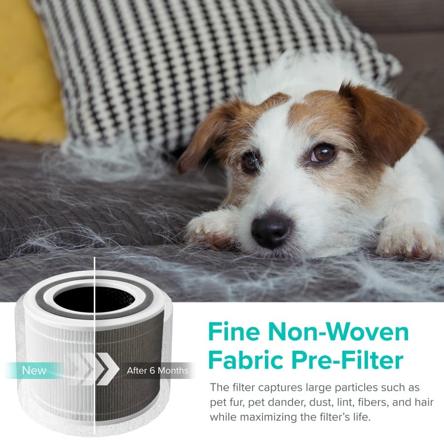 AIR PURIFIER LEVOIT CORE P350 PET CARE HEPA H13 FILTER ORIGINAL