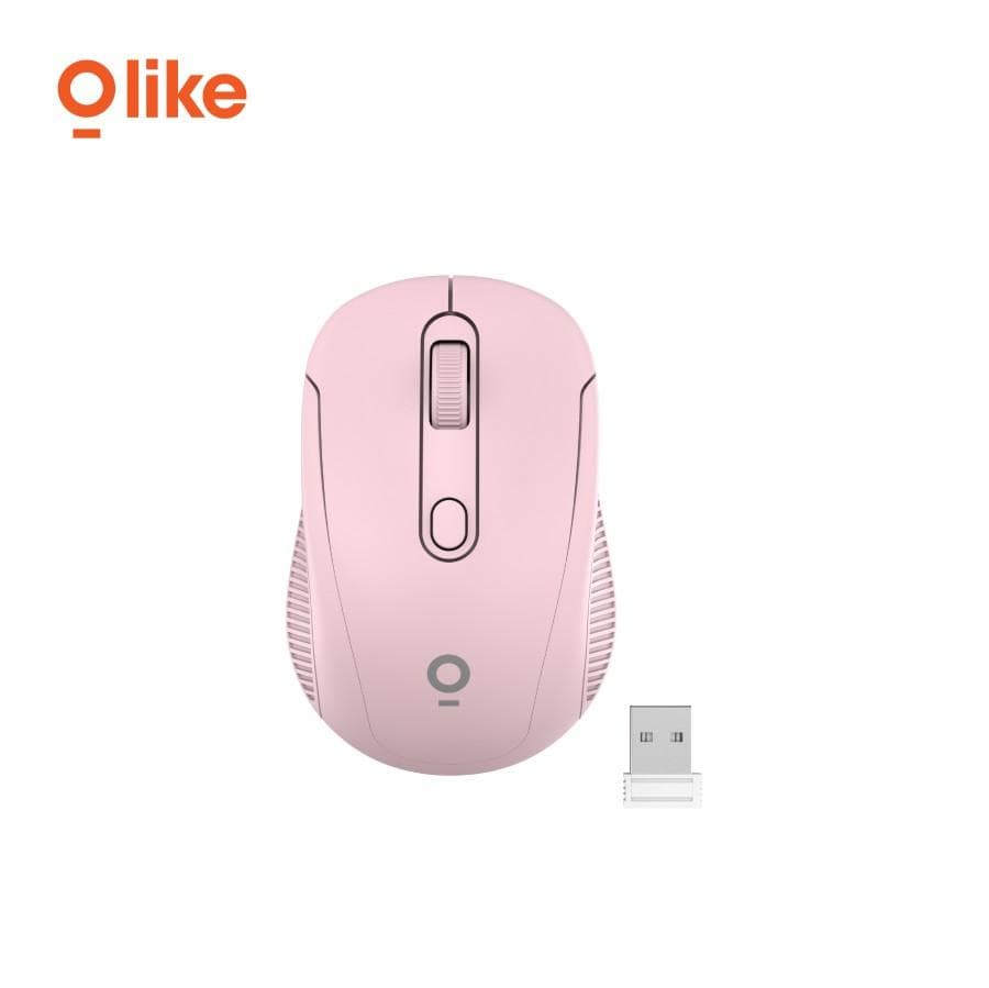MOUSE OLIKE M2 WIRELESS OPTICAL MOUSE 2.4G KONEKSI