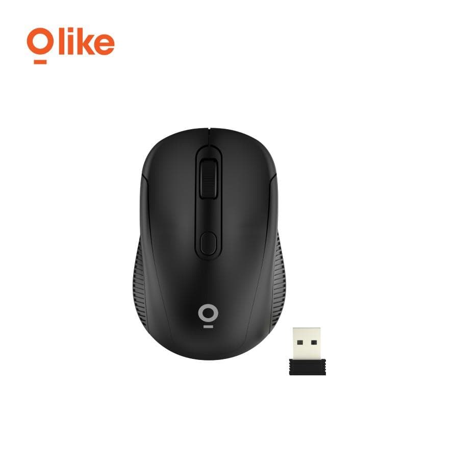 MOUSE OLIKE M2 WIRELESS OPTICAL MOUSE 2.4G KONEKSI