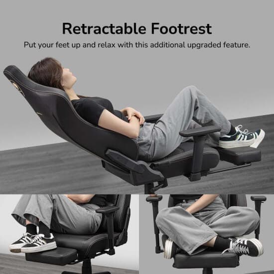 KURSI GAMING COUGAR ARMOR EVO S SERIES ADJUSTABLE HAND REST WITH FOOTREST SUPPORT