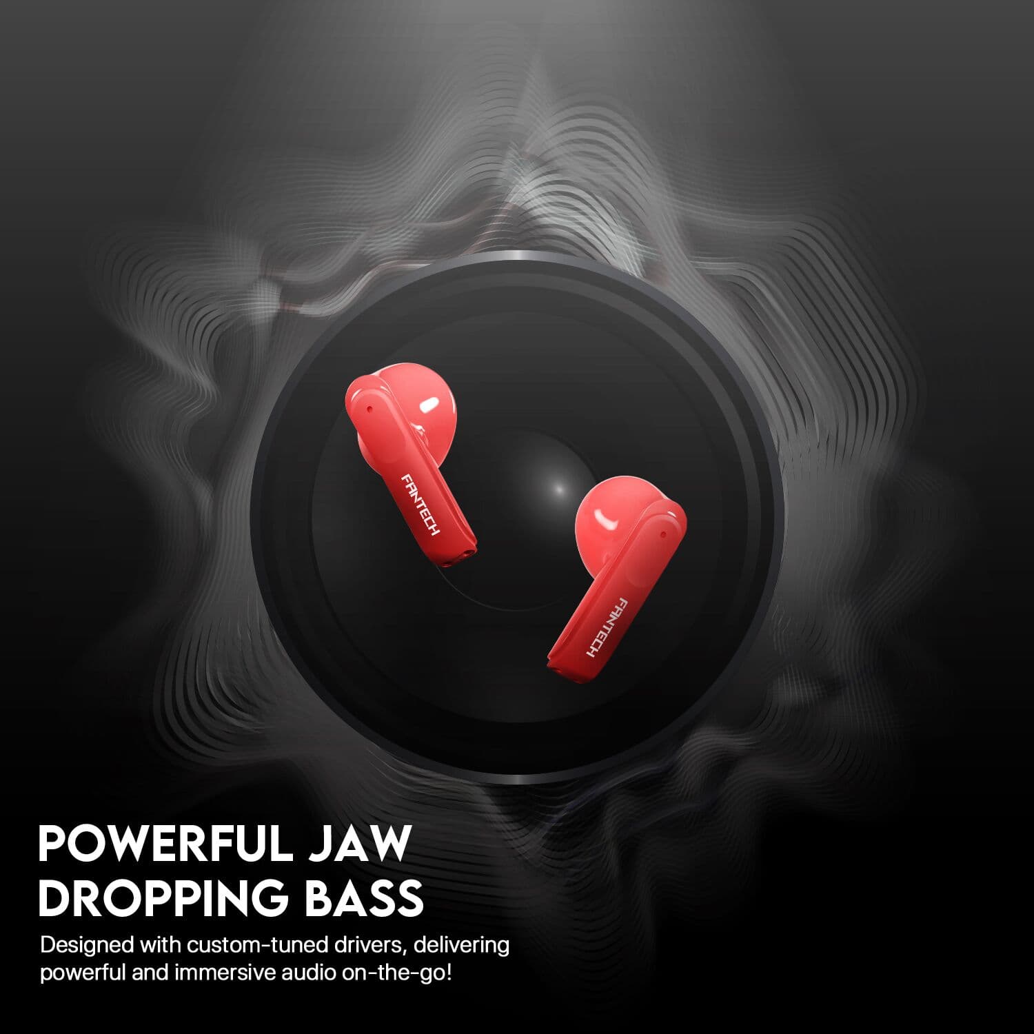 TWS FANTECH WAVE TW11V2 WIRELESS EARPHONE BLUETOOTH