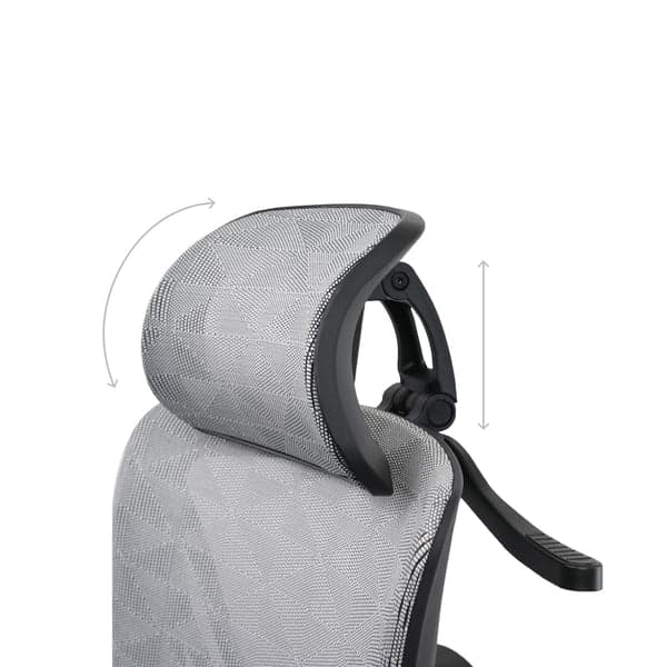 KURSI REXUS NC5 ERGONOMIC OFFICE CHAIR WITH FOOTREST