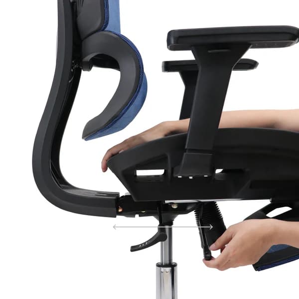KURSI REXUS NC5 ERGONOMIC OFFICE CHAIR WITH FOOTREST