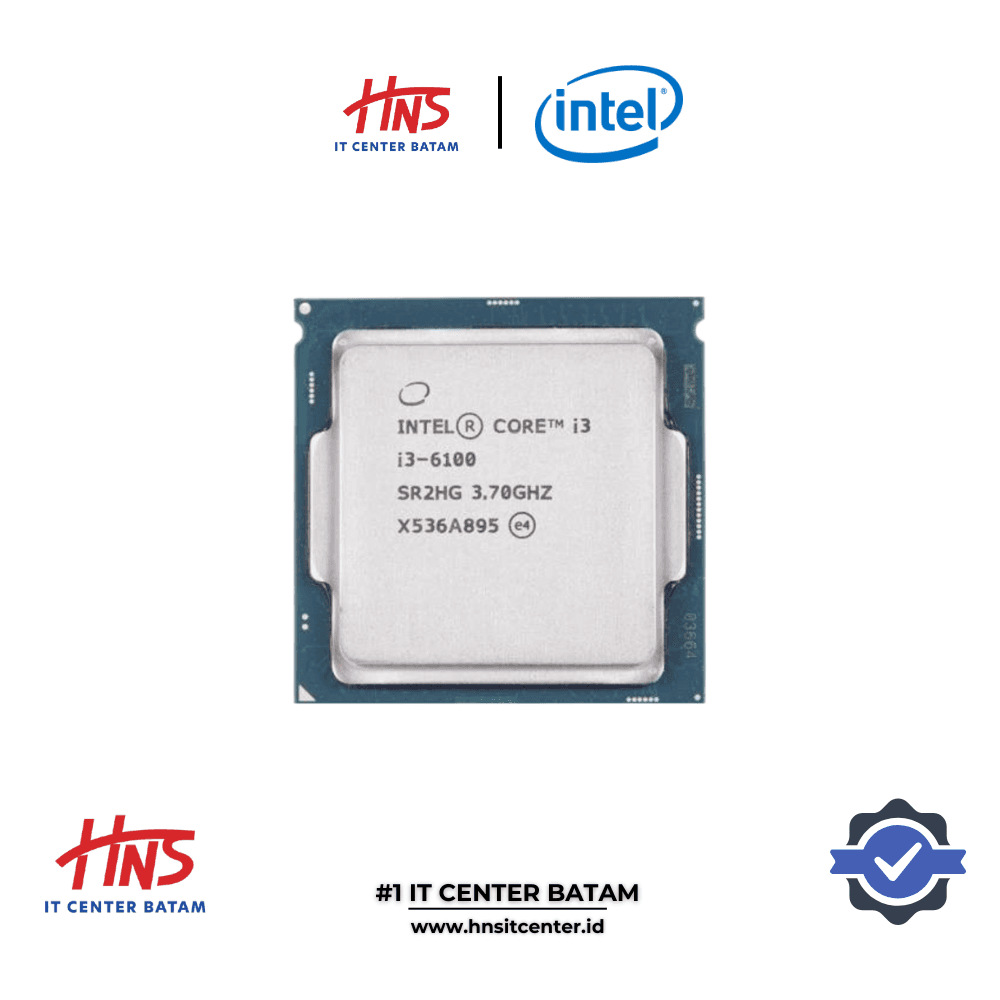 PROCESSOR INTEL I3 6100 3.7GHz TRAY LGA1151