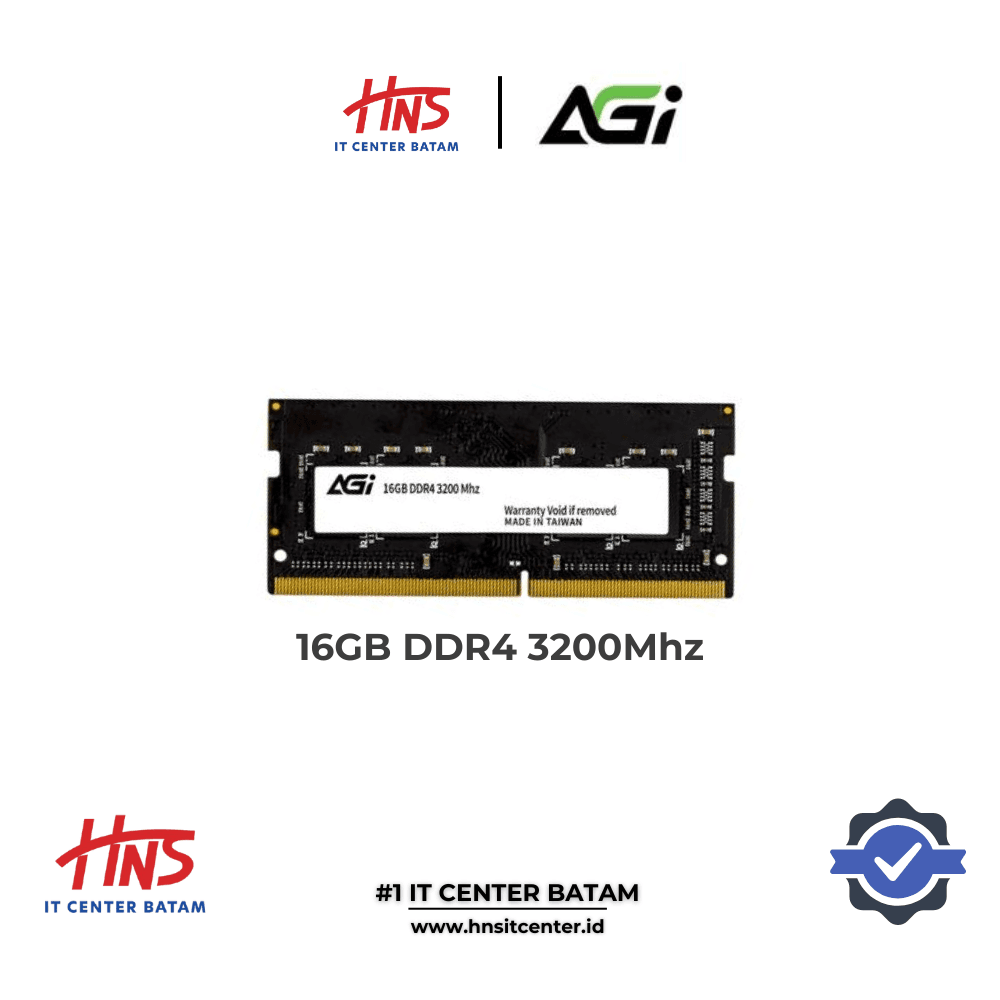 RAM NB DDR4 AGI 16GB (1x16GB) 3200Mhz