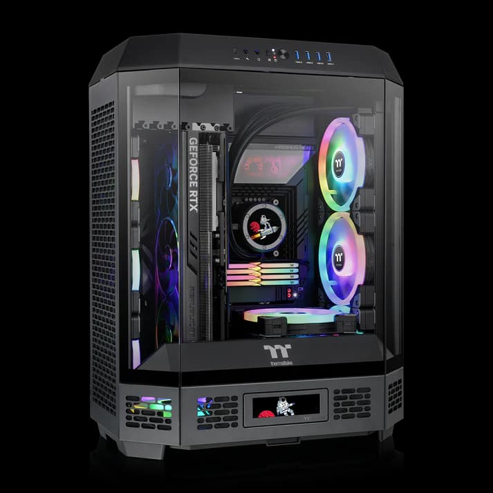 CASING THERMALTAKE THE TOWER 600 MID TOWER - ATX — Black