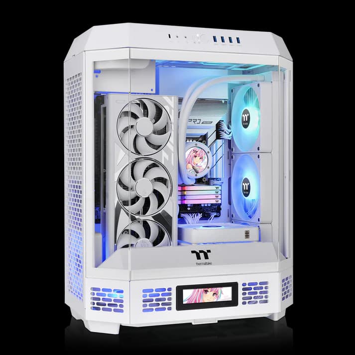 CASING THERMALTAKE THE TOWER 600 MID TOWER - ATX — SNOW WHITE