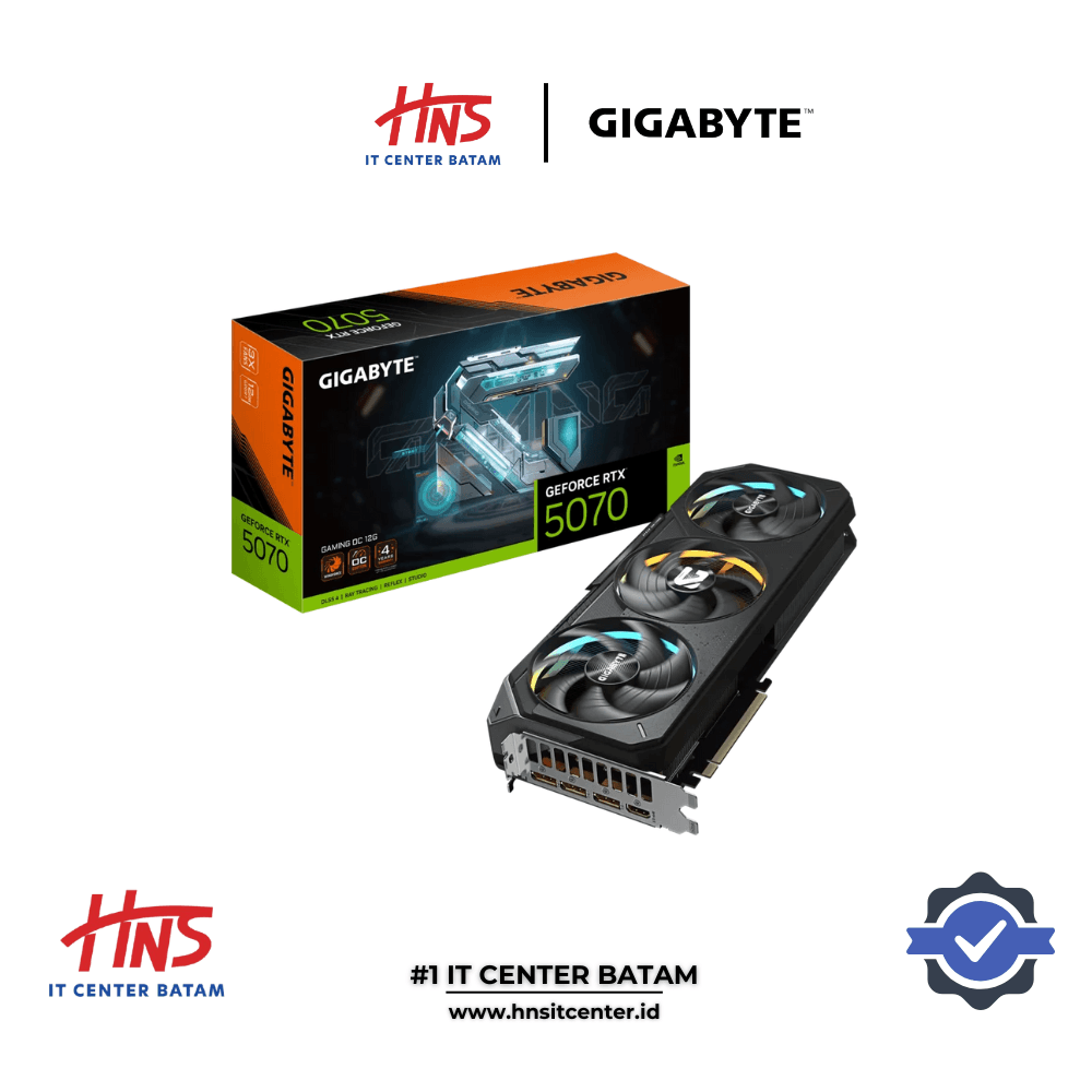 VGA CARD GIGABYTE RTX 5070 GAMING OC 12GB GDDR7