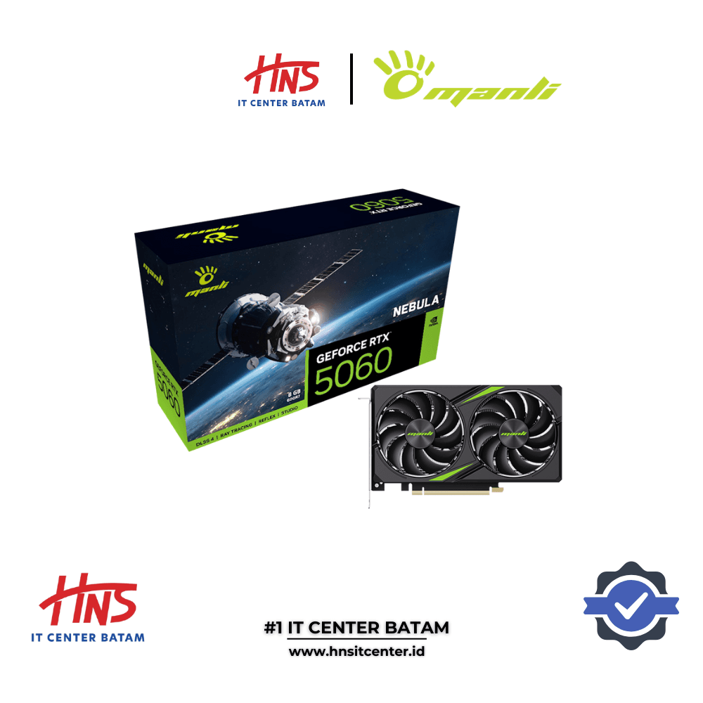 VGA CARD MANLI RTX 5060 8GB NEBULA GDDR7