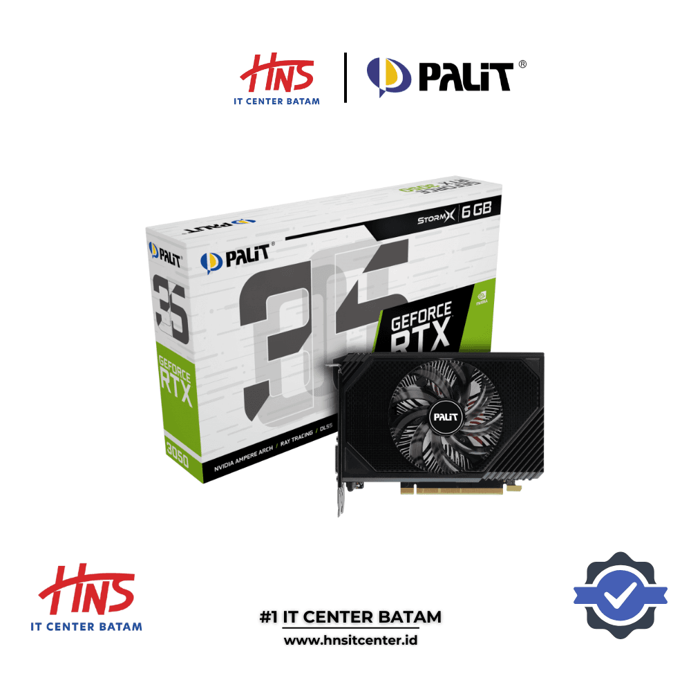 VGA CARD PALIT RTX 3050 6GB STORMX GDDR6