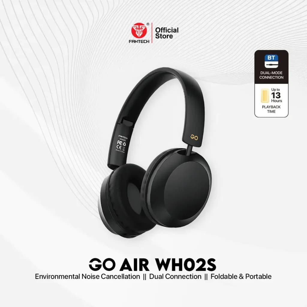 HEADSET FANTECH GO AIR WH02S DUAL CONNECTION